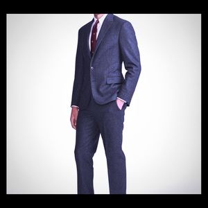 Ralph Lauren Black Label Striped Flannel Suit